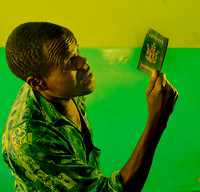 man with Zimbabwe passport